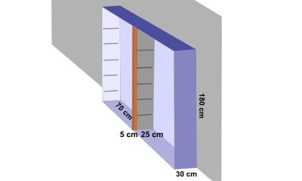 Boekenkast zelf maken 3D met sierbalk