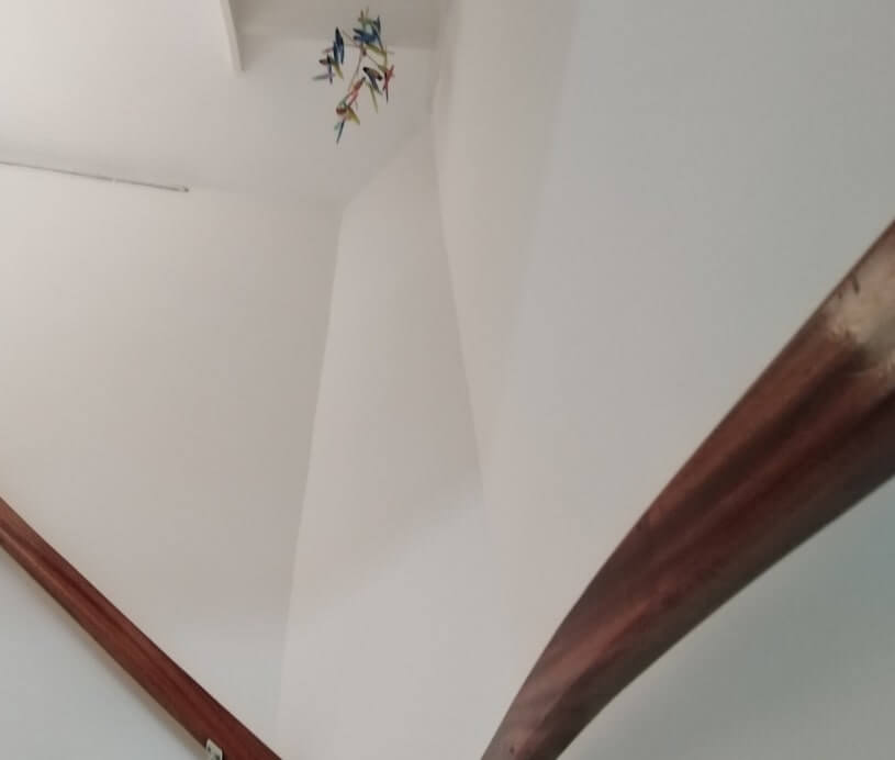 hoog trapgat schilderen