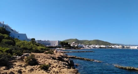 Ibiza, natuurlijk habitat voor een mandala doek