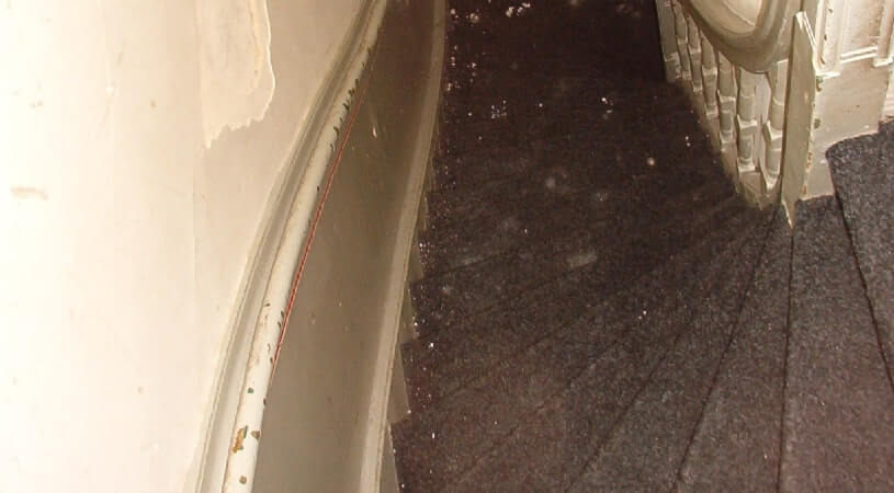 lambrisering bij trap