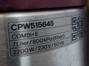 Quooker Flex 7 liter water warm houden