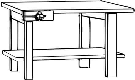 Werkbank zelf maken Stap 3