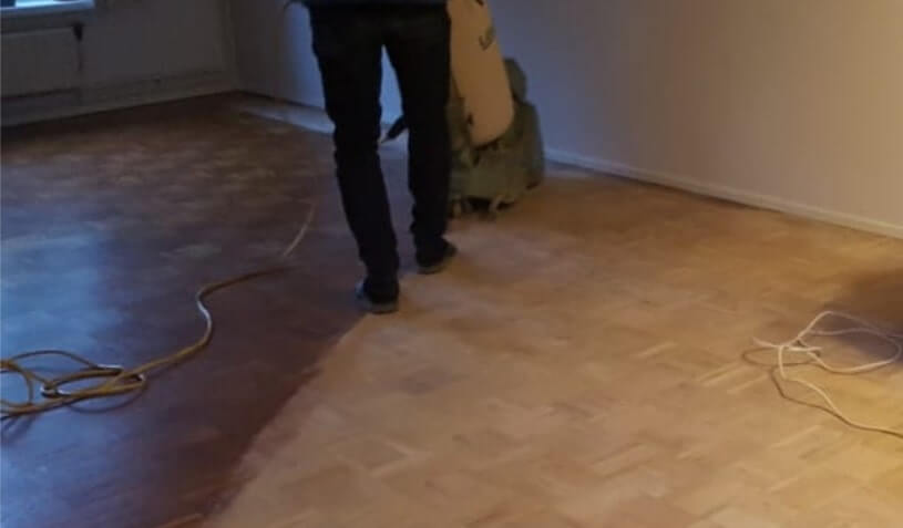 zelf parket schuren